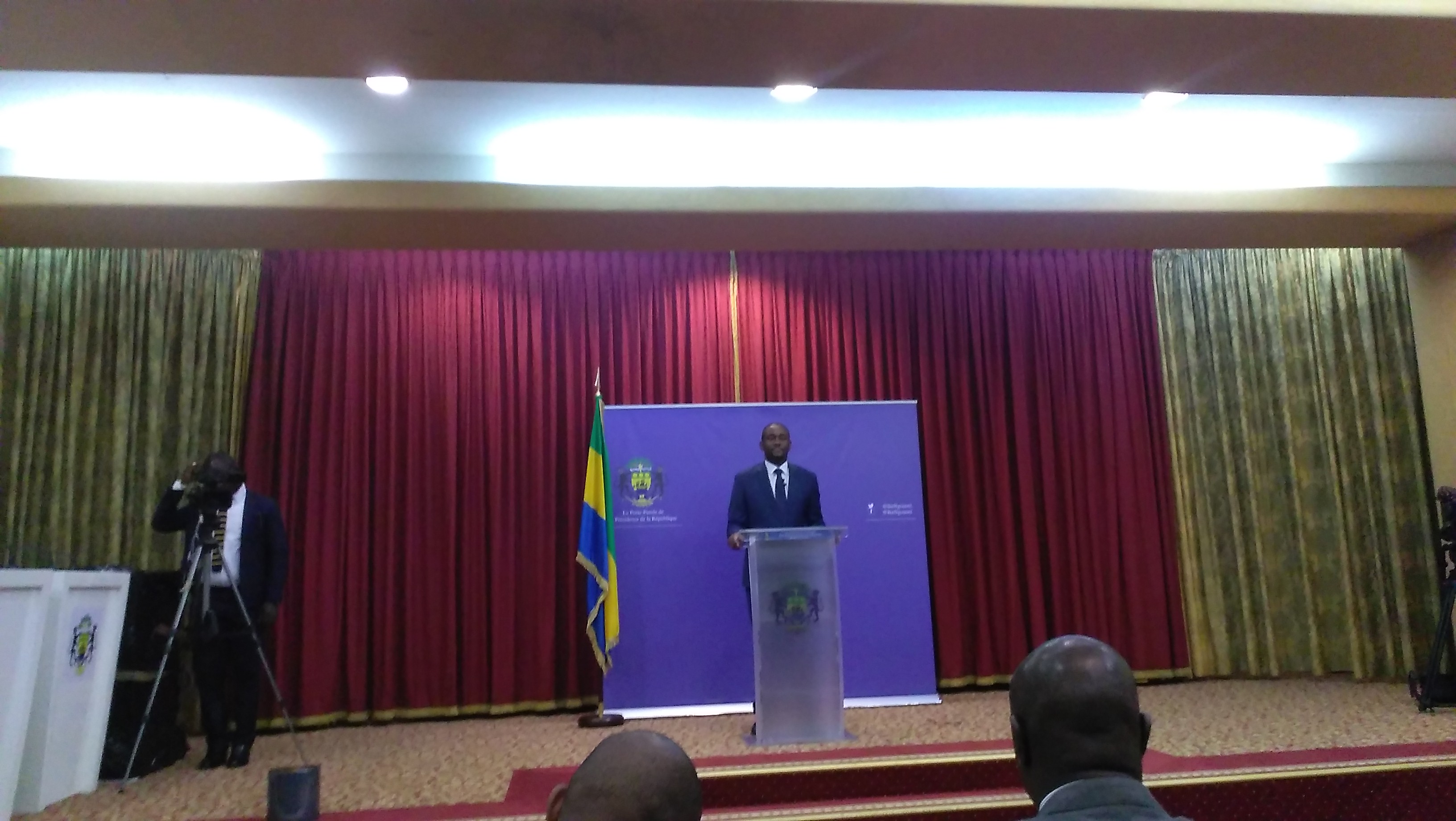 Conférence de presse du porte parole de la présidence !