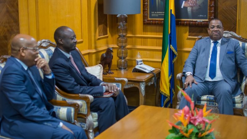 Abbas Mahamat Tolli chez Julien Nkoghe Bekale!