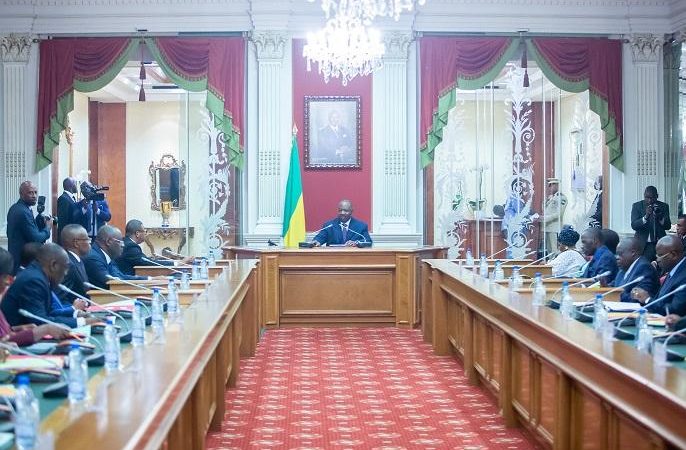 Ali Bongo a présidé le Conseil supérieur de la magistrature!