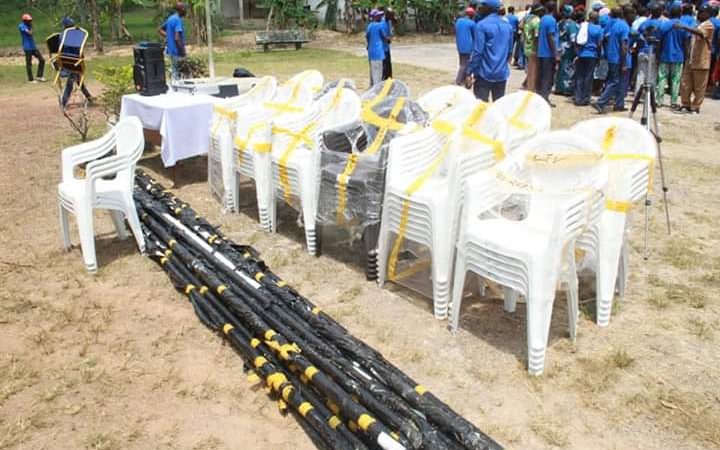 Les chefs de quartier du 2eme arrondissement de koulamoutou honorés par Hugues Mbadinga Madiya !