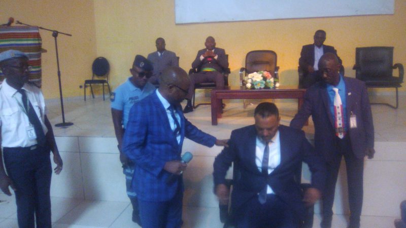 Fin de semaine mouvementée pour Guillaume Adjangoue-Lappel !