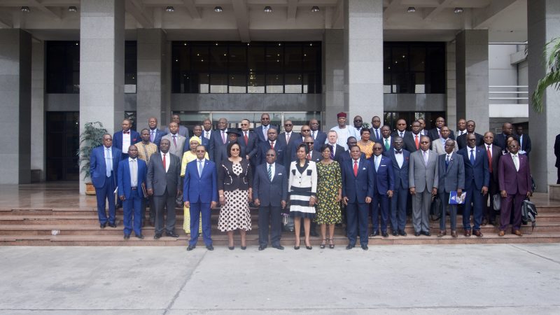 Le Gabon présent à la réunion extraordinaire des ministres de la Communauté économique des États de l’Afrique centrale (CEEAC)!