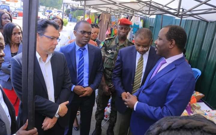 Une fin de semaine sur le terrain pour Hugues Mbadinga Madiya!