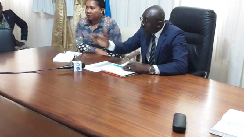 Les syndicats des transporteurs terrestres et des investisseurs Turques chez Léon Armel Bounda Balonzi !