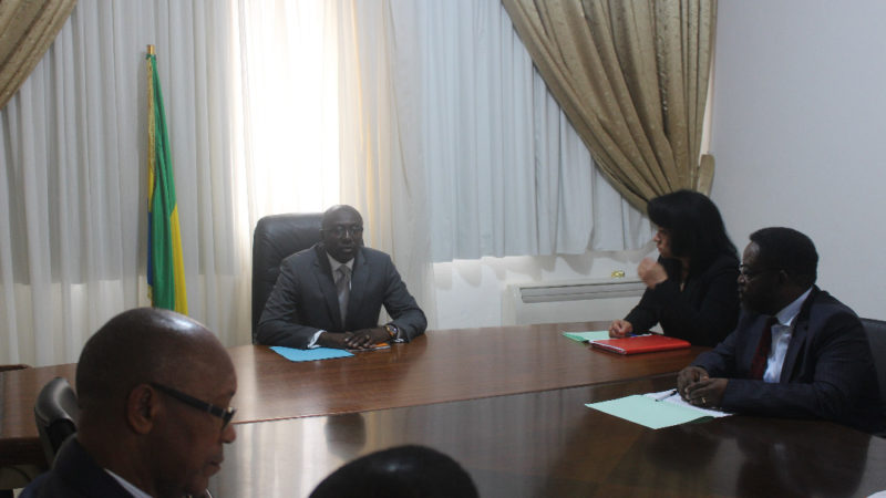 Retour sur la rencontre entre le ministre des travaux publics, Léon Armel Bounda Balonzi et le representant de la BAD!