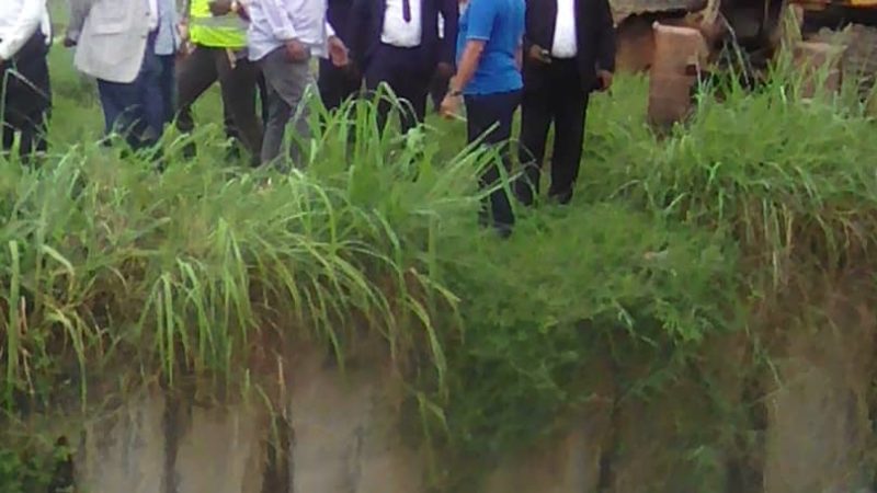 Cure du canal au niveau de Jean Paul 2