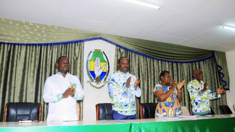 Hugues Mbadinga Madiya à koulamoutou: de la politique mais pas seulement!