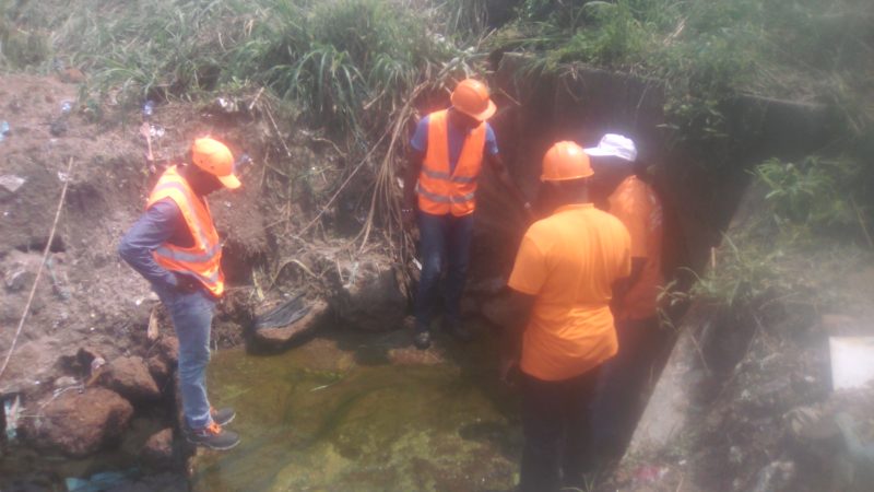 Bassins versants: le ministre en charge des infrastructures visite les travaux d&rsquo;assainissement!