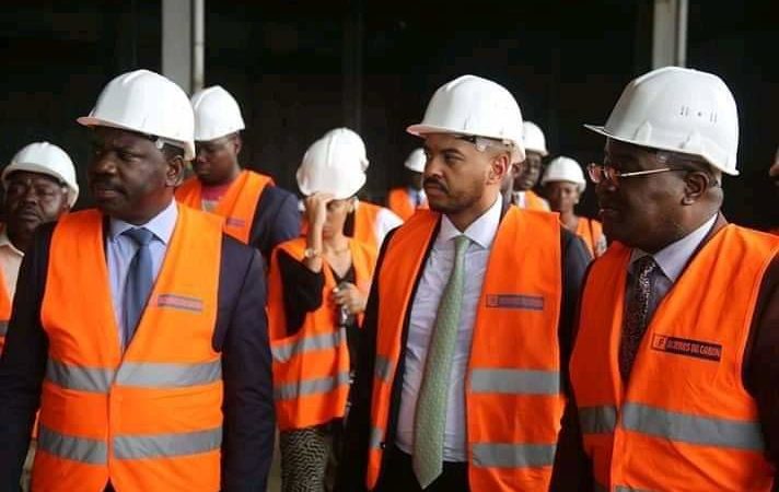 Hugues Mbadinga Madiya chez Igor Simard à la ZES de Nkok!