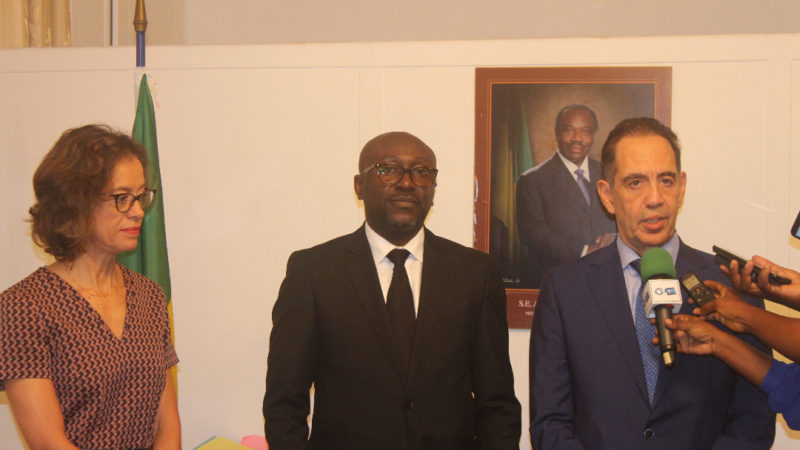 Nikolaos Milianitis reçu par Léon Armel Bounda Balonzi!