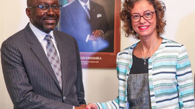 Rosario Bento pais chez Léon Armel Bounda Balonzi: en ligne de mire la reprise des travaux du bassin versant de Nzeng Ayong!