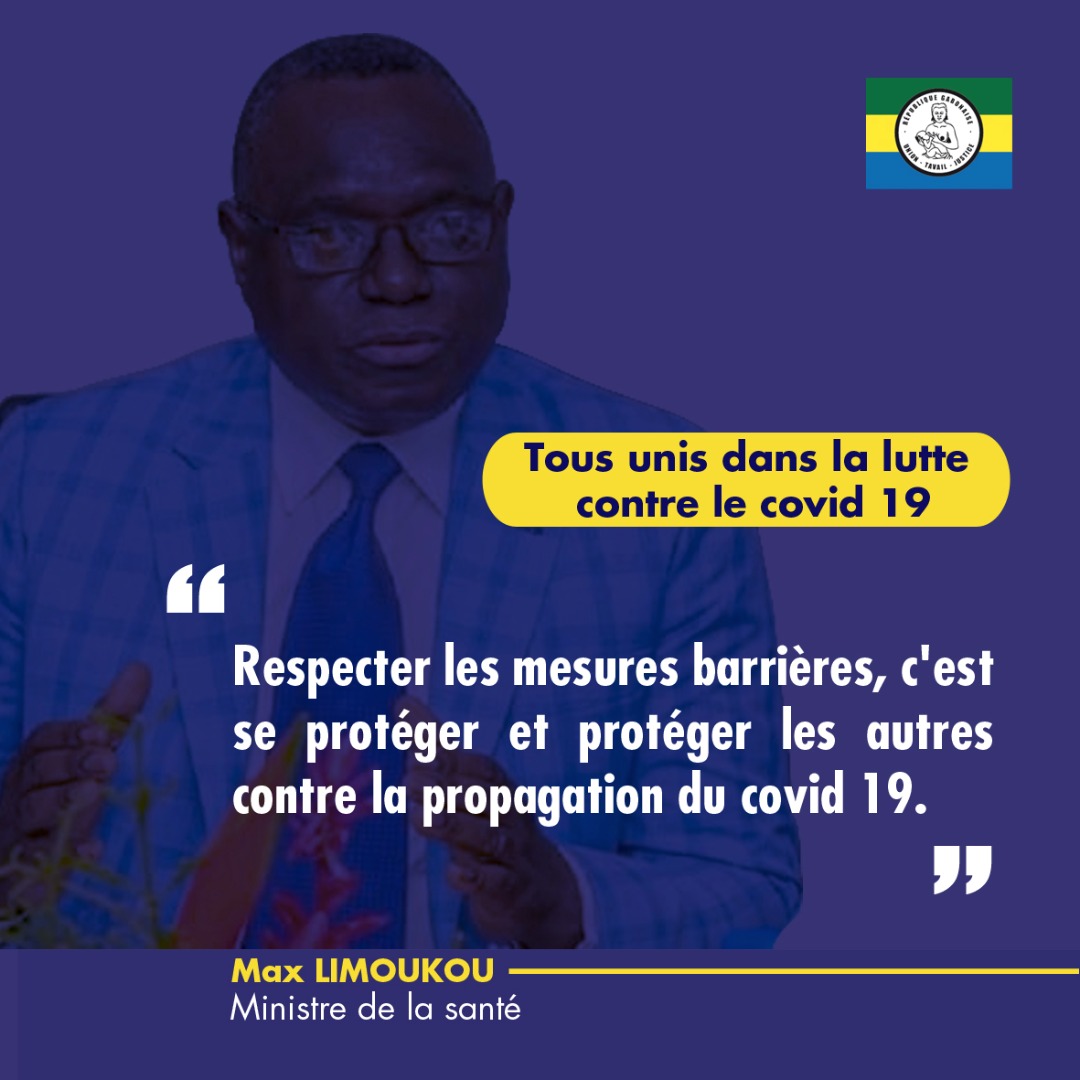 contre le Covid-19: une phrase, un geste, une responsabilité…