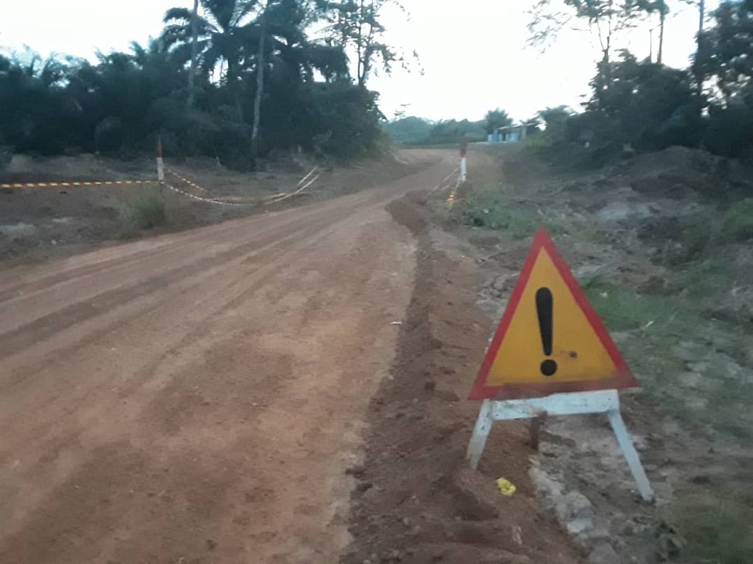 Amenagement de la route du cap Santa clara: le soulagement des riverains !