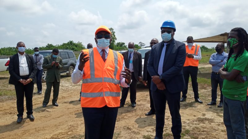 Sortie du ministre en charge des infrastructures et de l&rsquo;habitat au Nord de Libreville !