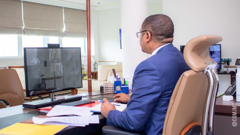 Jean-Marie Ogandaga parle de la stratégie gabonaise de lutte contre la Covid-19 avec ses pairs !