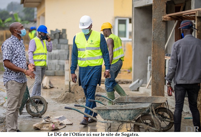 Ngomo Obiang sur les chantiers de Sogatra et d’Angondjé !