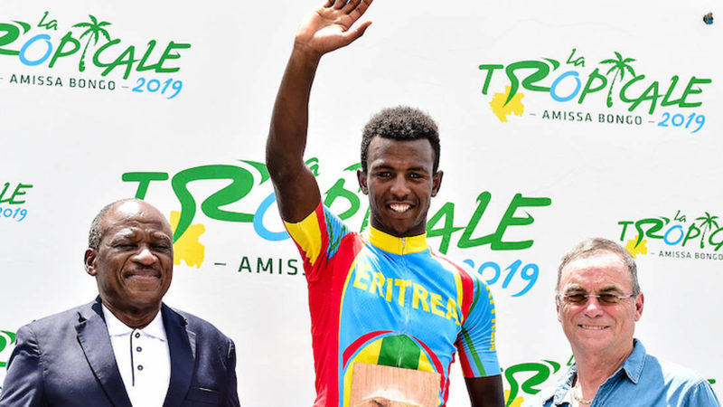 Tropicale Amissa Bongo : l’Erythréen Biniam Girmay élu cycliste africain 2020!