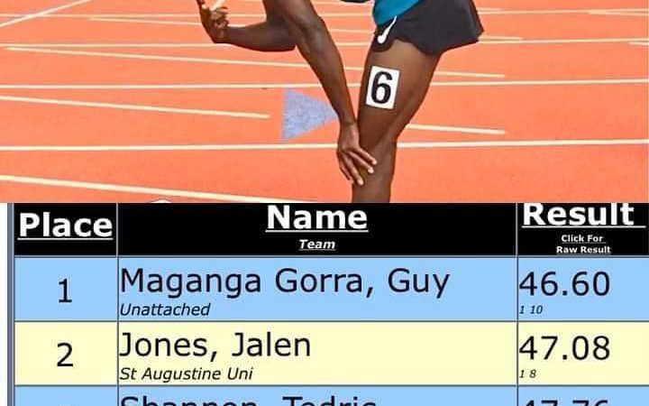 Athlétisme / Maganga Gorra : l’espoir gabonais des J.O de Tokyo !