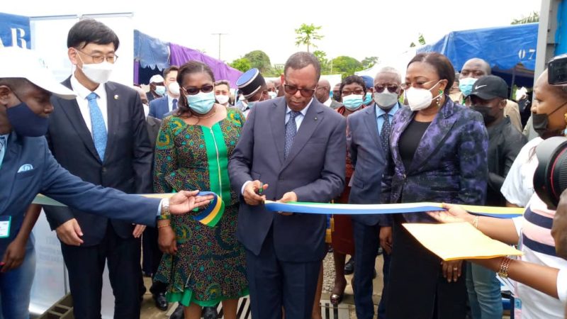 Lambaréné / Inauguration de 528 km de fibre optique reliant OYAN – Lambaréné – meyokie !