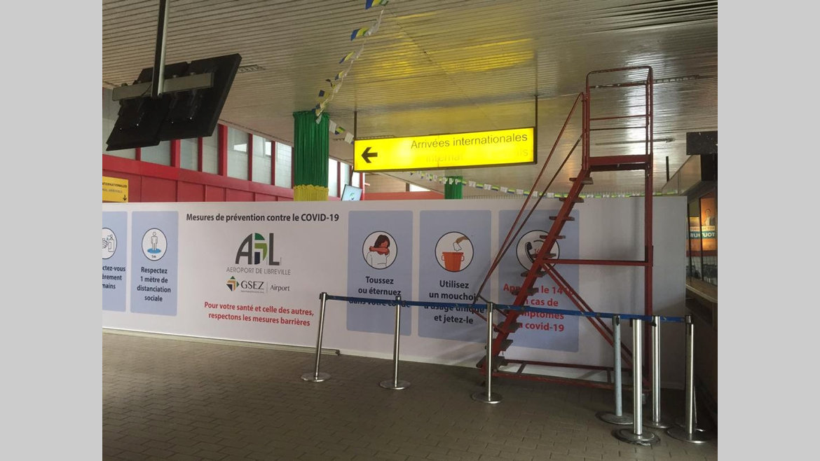 ADL, premier aéroport d’Afrique centrale détenteur d’ installations sanitaires sûres et un protocole rigoureux !