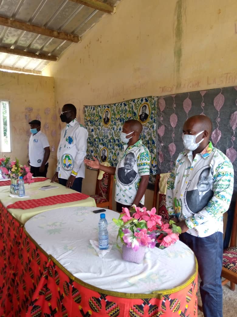 Ogooué-Ivindo: L’honorable Mamadou Boueni Oumar a échangé avec sa base du canton d’Aboye et Mougnandji
