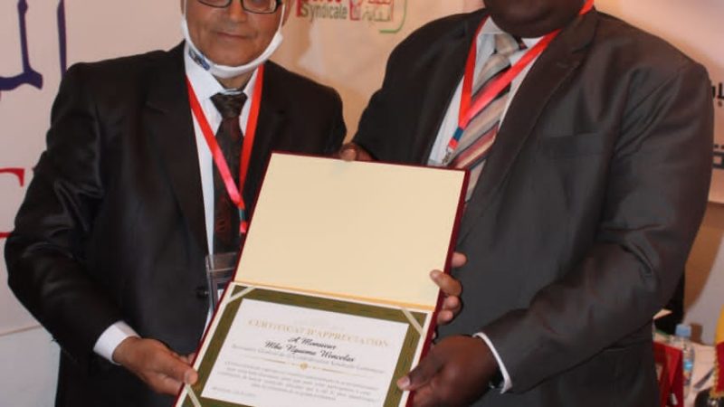 Cosyga : Wenceslas Mba Nguéma élu vice-président de l&rsquo;Union syndicale africaine