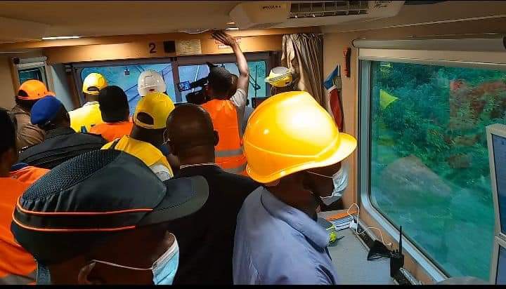 Transgabonais: Brice Constant PAILLAT sur les chantiers en cours !