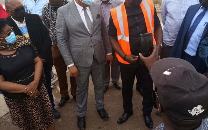 Oswald Séverin MAYOUNOU sur les chantiers de l&rsquo;eau et de l&rsquo;électricité des projets PIEAPAL et PASBMIR !