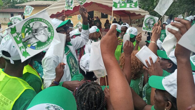 Le parti les Républicains Démocrates à Nkoltang !