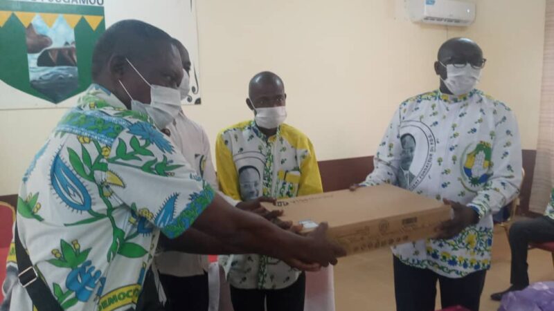 Fougamou/PDG: Léon Armel BOUNDA BALONZI soutient les 3 Fédérations du département de Tsamba-Magotsi !