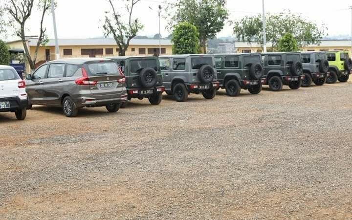 37 véhicules flambant neuf remis à la police nationale !