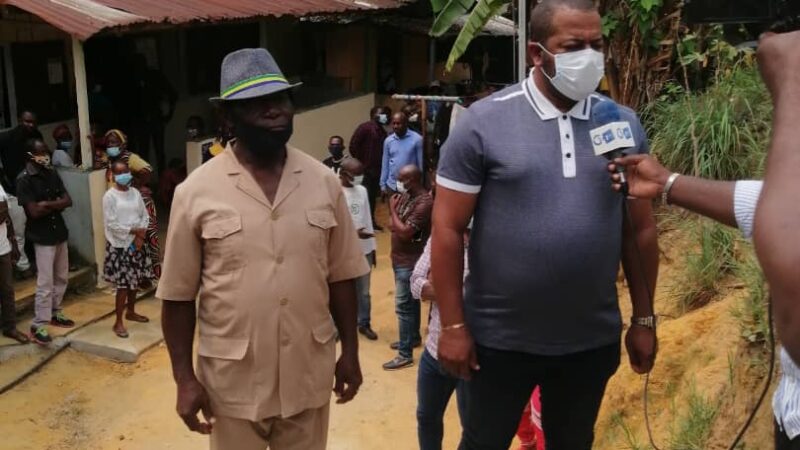 L&rsquo;Honorable Séverin Pierre Ndong Ékomi met fin aux désagréments des populations de Belle-vue 2 Nation