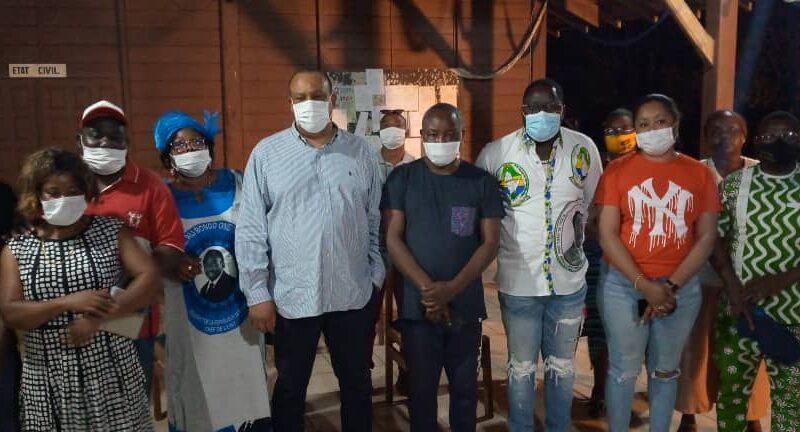 Politique : Oswald Séverin MAYOUNOU sensibilise les militants PDG de Moanda