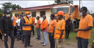 Léon Armel BOUNDA BALONZI en visite dans l’Ogooué Lolo