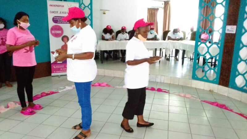 Octobre rose: le personnel féminin de Sogea-Satom sensibilisé aux cancers du sein et du col de l’utérus