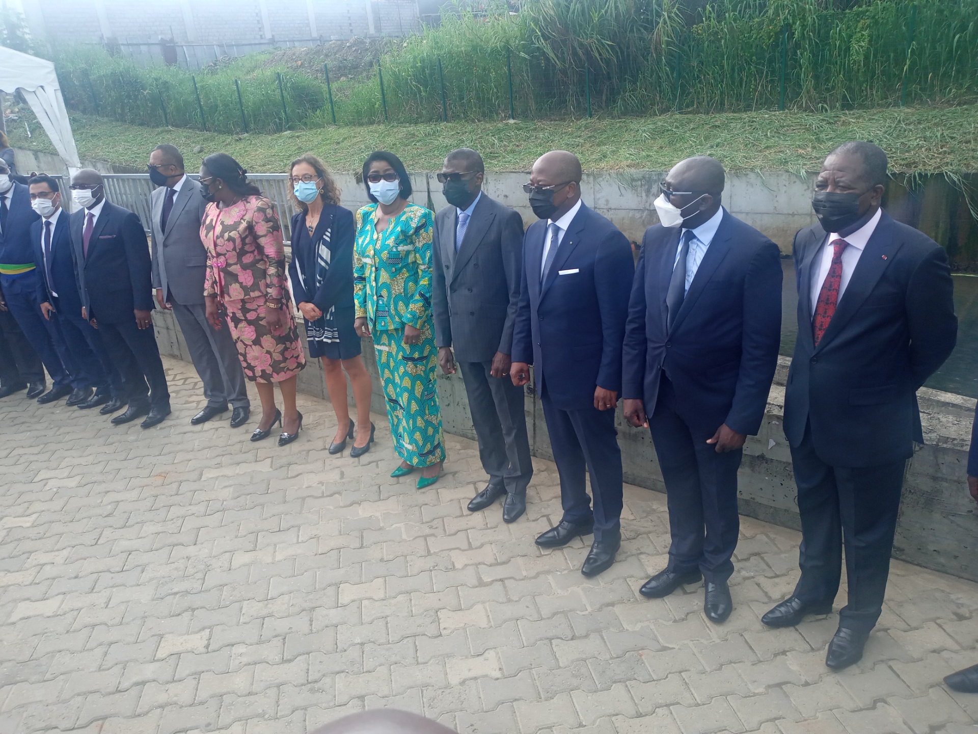 Aménagement urbain: le gouvernement inaugure le bassin versant de Nzeng-Ayong !
