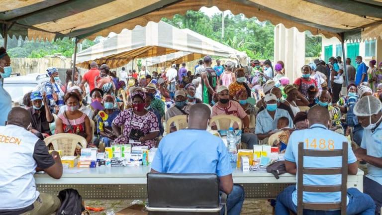 Accès des Ninois aux soins de qualité: Edgard Anicet Mboumbou Miyakou initie une caravane médicale avec le SAMU social !