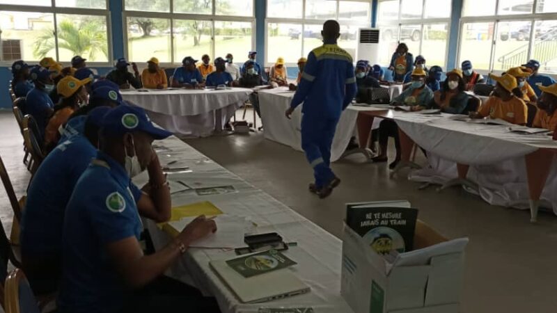 Securite: Setrag forme 43 jeunes pour la sensibilisation aux risques ferroviaires dans les établissements scolaires