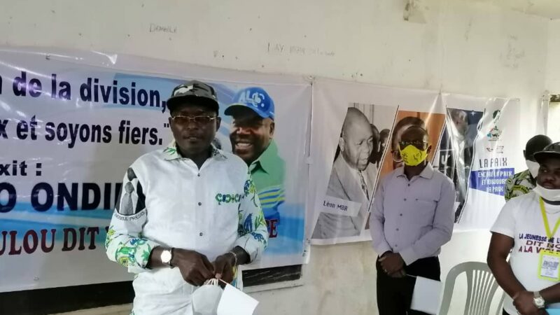 Gabon/Mimongo département de l’Ogoulou/ l&rsquo;honorable Alain Simplice Boungoueres, nominé soldat de la paix !