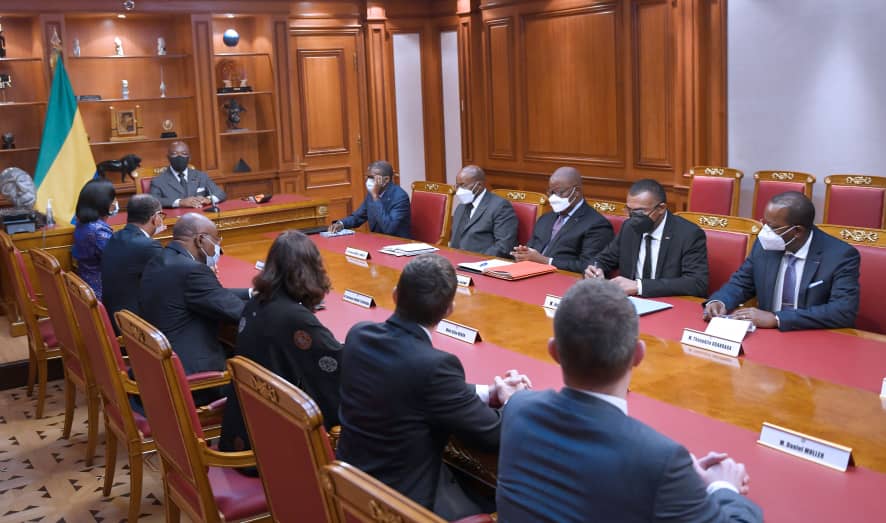 Conflit Gabon – guinée équatoriale: la délégation de la commission nationale de suivi reçu à la présidence de la République !