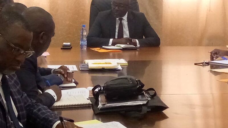 Echange entre l&rsquo;ordre gabonais des architectes et le ministre en charge des travaux publics !