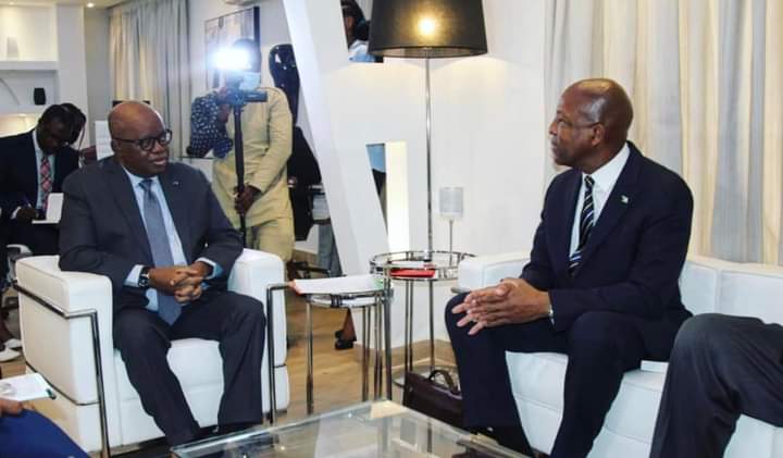 Une délégation du Bahamas reçue en audience aux affaires étrangères !