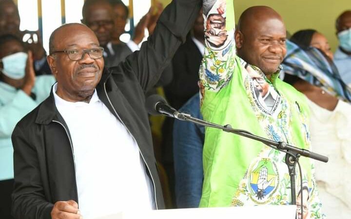 Ali BONGO ONDIMBA dans le fief du secrétaire général du PDG!