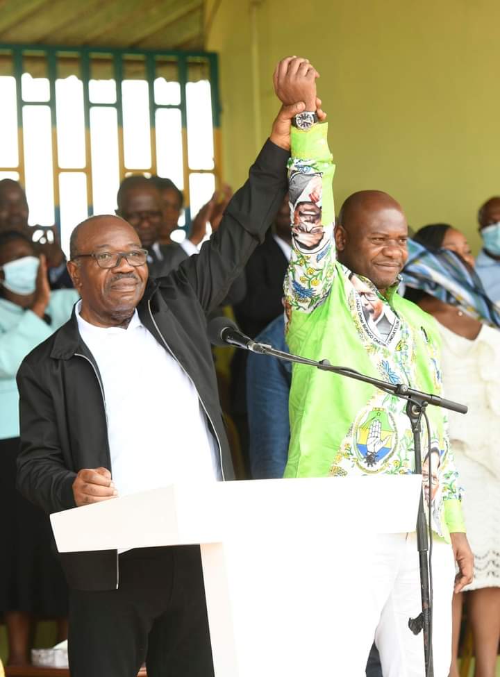 Ali BONGO ONDIMBA dans le fief du secrétaire général du PDG!