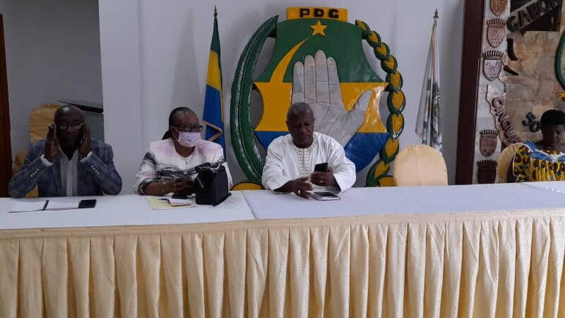 Reunion préparatoire de la célébration des 54 ans du PDG en différée dans l&rsquo;Estuaire : les pedegistes de la Noya-Cocobeach ne sont pas en reste !