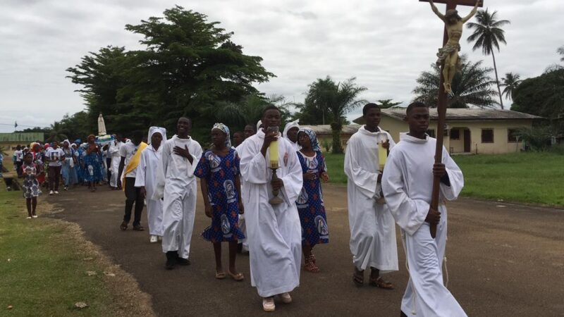 Célébration de la fête patronale à la Paroisse Notre Dame de la Miséricorde de Cocobeach