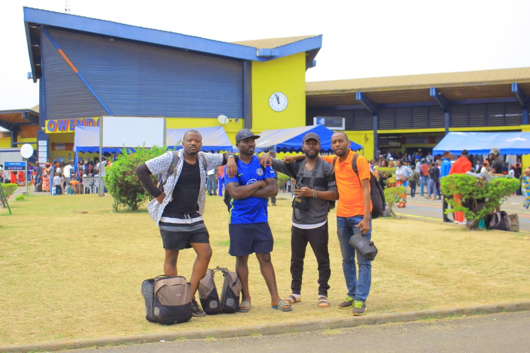 La Setrag aux côtés de 4 cyclistes de l’association « Gabon Découverte »