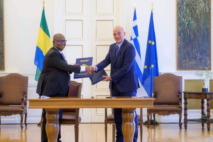 Renforcement de l’axe Libreville – Athenes !
