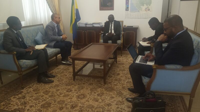 Désiré Guedon hôte de Léon Armel Bounda Balonzi !