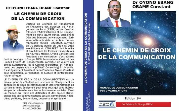 > : le nouveau chef d&rsquo;oeuvre du Dr Constant Oyono Ebang !
